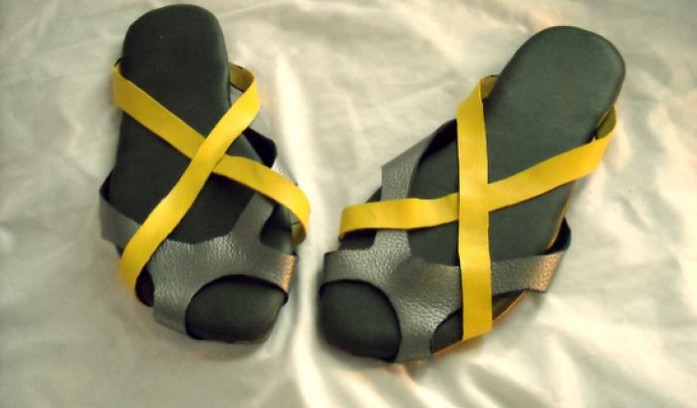 Klass Kraft Leather Sandals